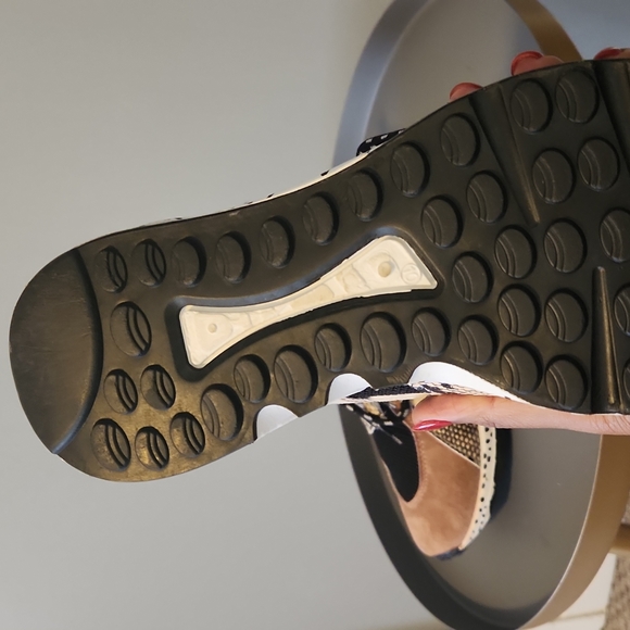 Blush & Multi Pattern Sneaker - Picture 3 of 3